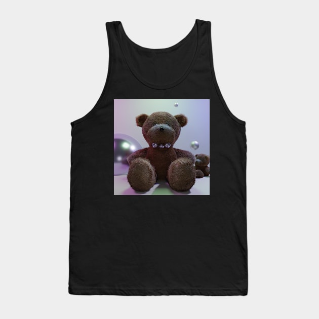 Teddy Bear Toy Tank Top by MeditativeLook